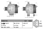 Alternator DENSO DAN1118 - fot.3