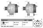 Alternator DENSO DAN1331 - fot.3