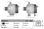 Alternator DENSO DAN1347 - fot.3