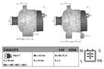 Alternator DENSO DAN1375 - fot.3
