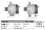 Alternator DENSO DAN1484