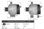 Alternator DENSO DAN3021