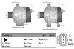 Alternator DENSO DAN932 - fot.3