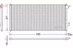 Chłodnica klimatyzacji - skraplacz DENSO DCN10030