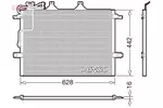 Chłodnica klimatyzacji - skraplacz DENSO DCN17018