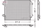 Chłodnica klimatyzacji - skraplacz DENSO DCN32012