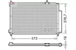 Chłodnica klimatyzacji - skraplacz DENSO DCN40031