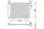 Chłodnica klimatyzacji - skraplacz DENSO DCN41003
