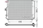 Chłodnica klimatyzacji - skraplacz DENSO DCN43007