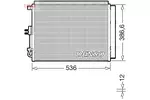 Chłodnica klimatyzacji - skraplacz DENSO DCN43009