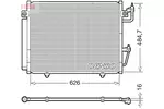 Chłodnica klimatyzacji - skraplacz DENSO DCN45009