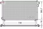 Chłodnica klimatyzacji - skraplacz DENSO DCN46033