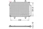 Chłodnica klimatyzacji - skraplacz DENSO DCN47011
