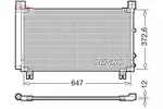 Chłodnica klimatyzacji - skraplacz DENSO DCN50053