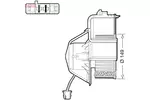 Wentylator wnętrza - dmuchawa DENSO DEA05007