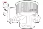 Wentylator wnętrza - dmuchawa DENSO DEA07006