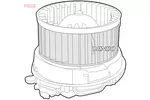 Wentylator wnętrza - dmuchawa DENSO DEA07007