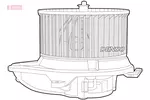 Wentylator wnętrza - dmuchawa DENSO DEA07012