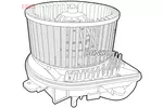 Wentylator wnętrza - dmuchawa DENSO DEA07014
