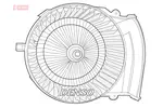 Wentylator wnętrza - dmuchawa DENSO DEA07021