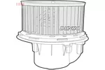 Wentylator wnętrza - dmuchawa DENSO DEA10052