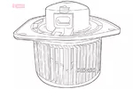 Wentylator wnętrza - dmuchawa DENSO DEA13003