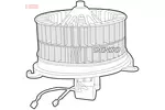 Wentylator wnętrza - dmuchawa DENSO DEA17010
