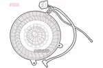 Wentylator wnętrza - dmuchawa DENSO DEA17015