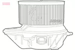 Wentylator wnętrza - dmuchawa DENSO DEA21009
