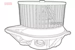 Wentylator wnętrza - dmuchawa DENSO DEA21011