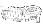 Wentylator wnętrza - dmuchawa DENSO DEA23001