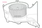 Wentylator wnętrza - dmuchawa DENSO DEA25001