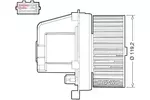 Wentylator wnętrza - dmuchawa DENSO DEA33003