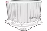 Wentylator wnętrza - dmuchawa DENSO DEA41010