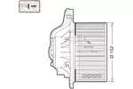 Wentylator wnętrza - dmuchawa DENSO DEA41015