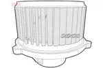 Wentylator wnętrza - dmuchawa DENSO DEA43004