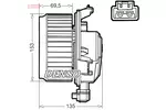 Wentylator wnętrza - dmuchawa DENSO DEA50000