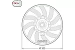 Wentylator chłodnicy silnika DENSO DER02008