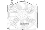 Wentylator chłodnicy silnika DENSO DER05004