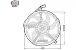 Wentylator chłodnicy silnika DENSO DER05010