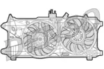 Wentylator chłodnicy silnika DENSO DER09025