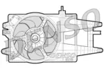 Wentylator chłodnicy silnika DENSO DER09032