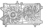 Wentylator chłodnicy silnika DENSO DER09036