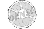 Wentylator chłodnicy silnika DENSO DER09062
