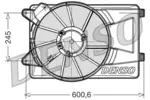 Wentylator chłodnicy silnika DENSO DER09305