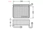 Parownik klimatyzacji DENSO DEV01005