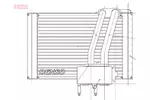 Parownik klimatyzacji DENSO DEV07005