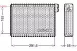 Parownik klimatyzacji DENSO DEV09013