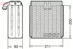 Parownik klimatyzacji DENSO DEV12001