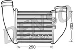 Chłodnica powietrza doładowującego - intercooler DENSO DIT02011 (Z prawej)